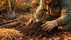 Rosen winterfest machen im November: So schützt du Veredlungsstelle und Wurzeln vor Frost und Nässe