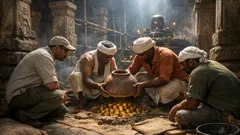 103 Goldmünzen im Shiva-Tempel entdeckt: was der Schatz im Tontopf über Südindiens Geschichte verrät