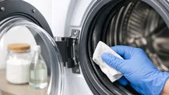 Waschmaschine riecht muffig? So reinigst du Dichtung, Schublade und Trommel in 6 Schritten