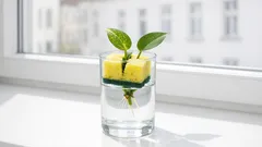 Efeutute vermehren mit Schwamm-Trick: so wurzelt dein Pothos-Steckling im Wasserglas