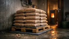 Holzpellets richtig lagern: so bleiben Heizwert und Verbrauch stabil